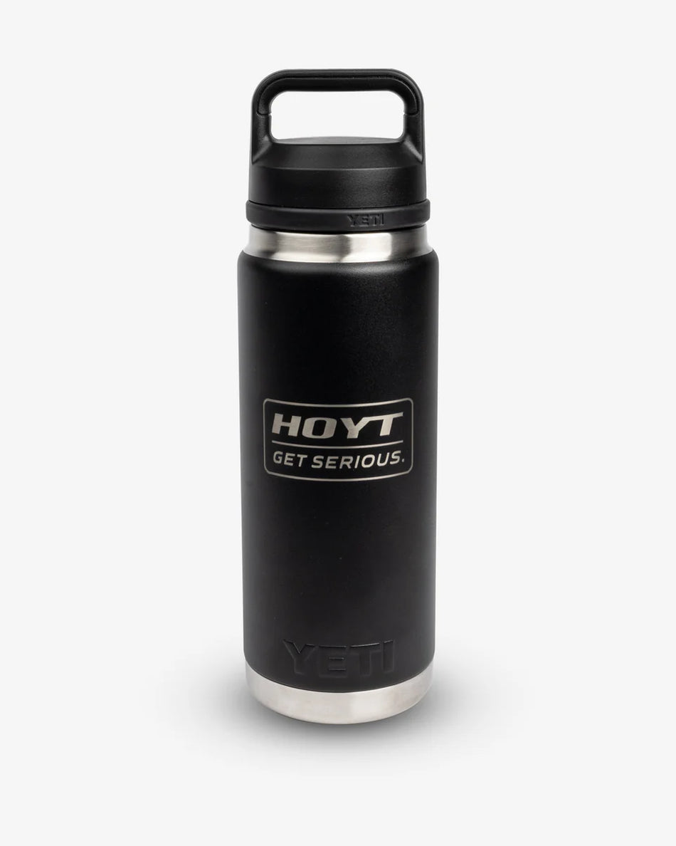 YETI HOYT RAMBLER BOTTLE - BLACK GET SERIOUS