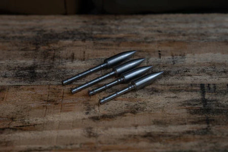 Glue-in field points