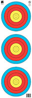 10-PACK MAPLE LEAF TARGETS