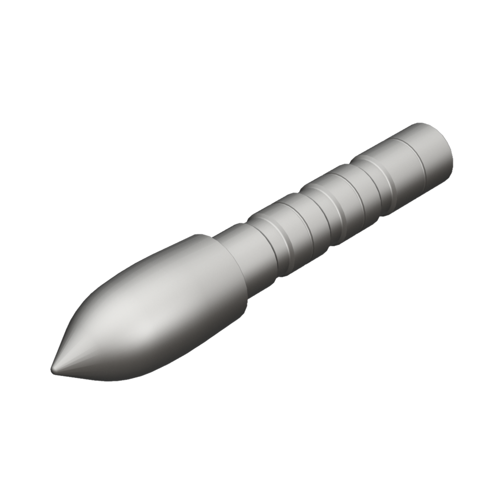 Gold Tip 204 Glue-In Point - 80 Grain Small - GLU204SM8012