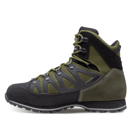 Crispi Thor II non-insulated hunting boot in Olive — interior lining and comfort collar detail