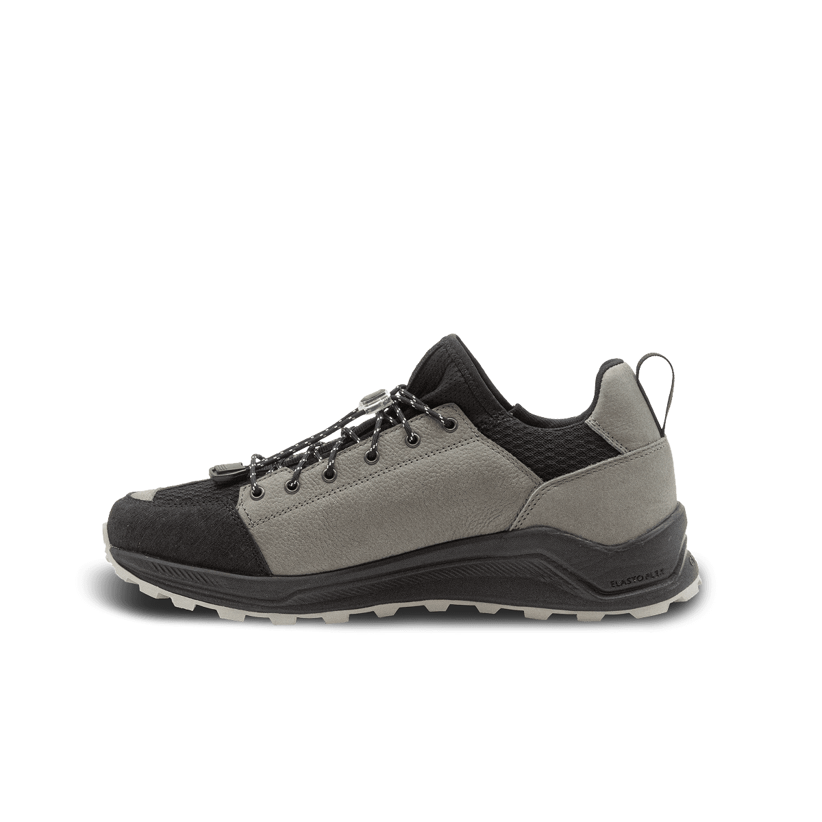 Crispi Attiva II non-insulated hunting boot in Grey — rear heel view