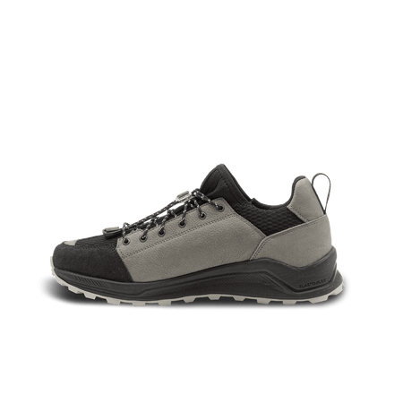Crispi Attiva II non-insulated hunting boot in Grey — rear heel view