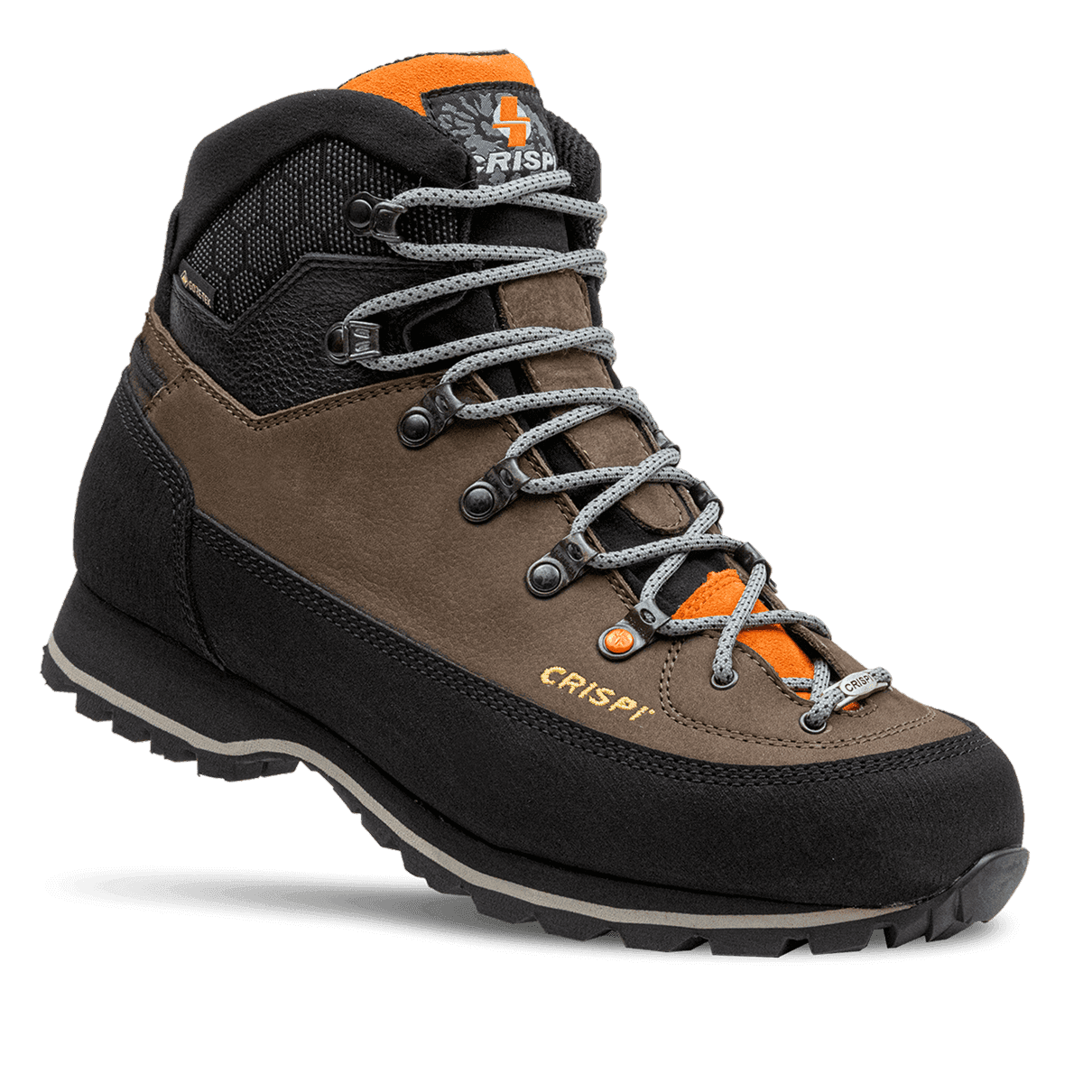 Crispi Lapponia Lite non-insulated hunting boot in Brown — product studio shot