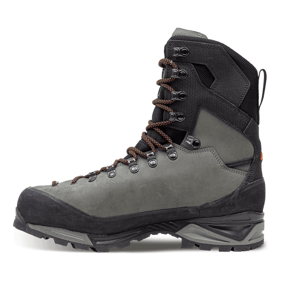 Crispi Briksdal Pro insulated hunting boot in Grey — side profile view