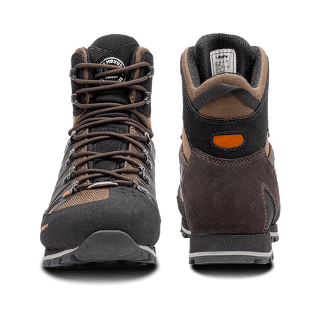 Crispi Thor II non-insulated hunting boot in Brown — front and back view