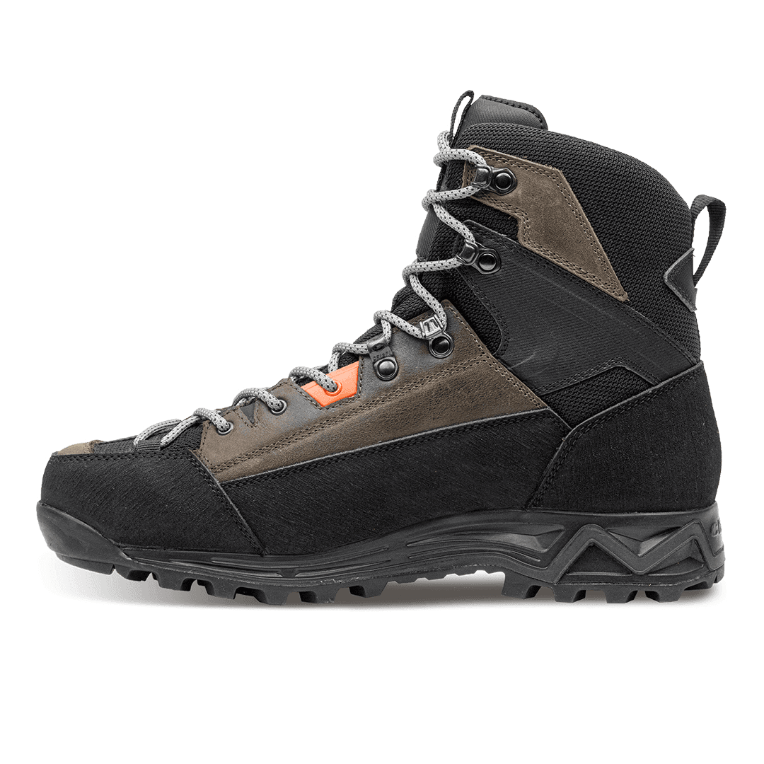 Crispi Altitude non-insulated hunting boot in Brown — side profile view