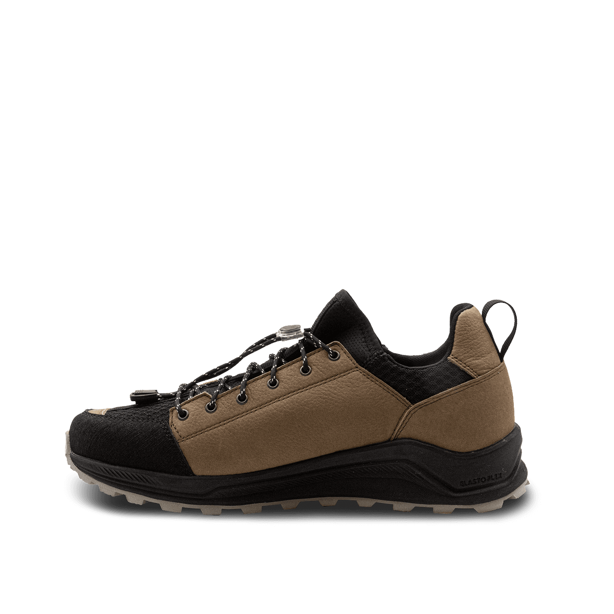 Crispi Attiva II non-insulated hunting boot in Brown (Hazelnut) — rear heel view
