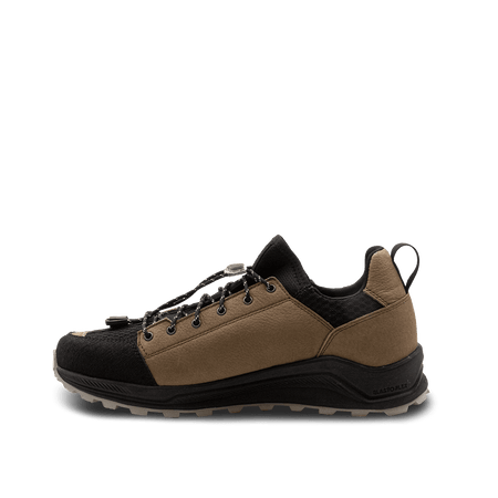 Crispi Attiva II non-insulated hunting boot in Brown (Hazelnut) — rear heel view