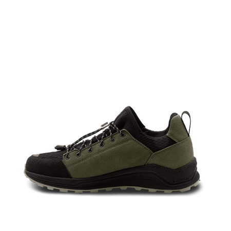 Crispi Attiva II non-insulated hunting boot in Birch — rear heel view