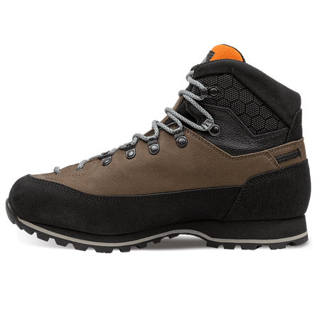 Crispi Lapponia Lite non-insulated hunting boot in Brown — side profile view
