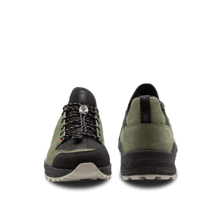 Crispi Attiva II non-insulated hunting boot in Birch — front and back view