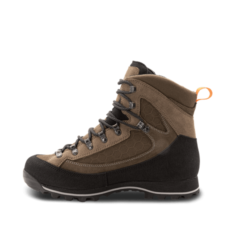 Crispi Summit II non-insulated hunting boot in Almond — rear heel view