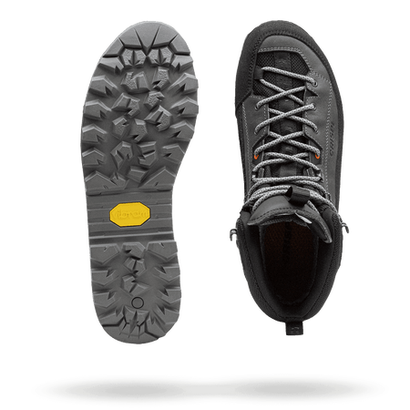 Crispi Altitude non-insulated hunting boot in Anthracite — upper material and outsole tread detail