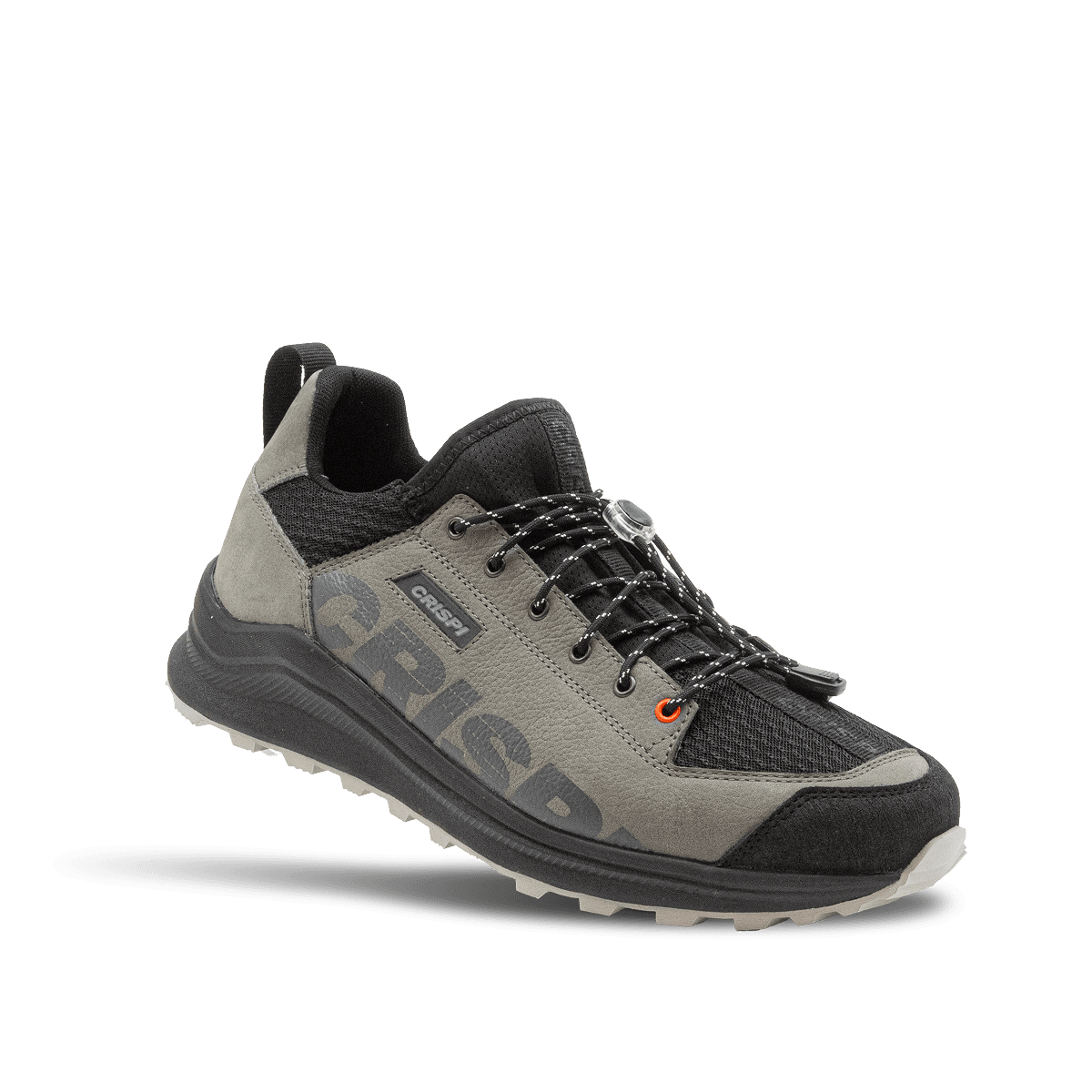 Crispi Attiva II non-insulated hunting boot in Grey — front three-quarter view