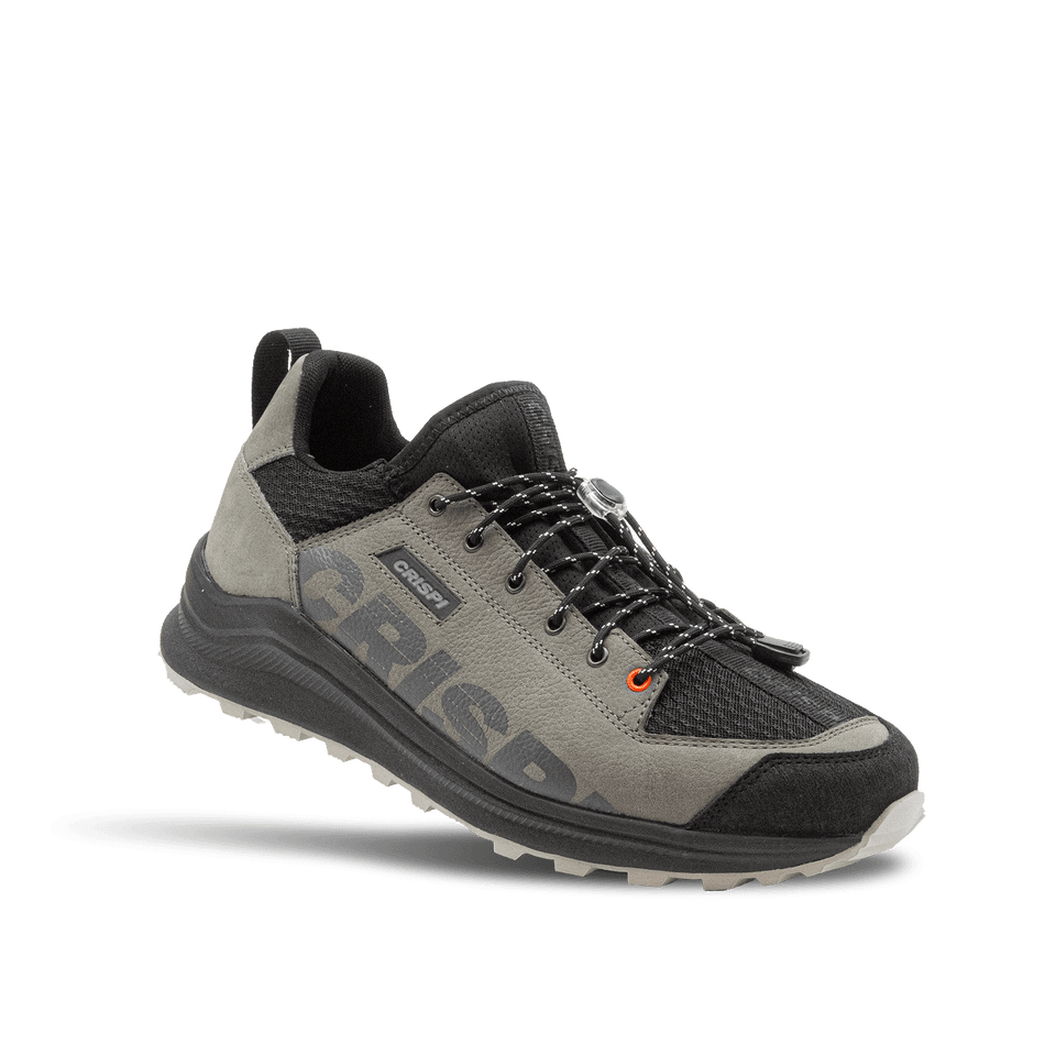 Crispi Attiva II non-insulated hunting boot in Grey — front three-quarter view