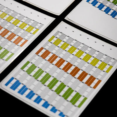 DIALED ARCHERY PRUF SIGHT TAPE BOOKLET