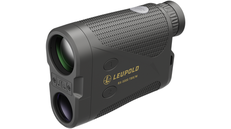 Leupold RX-5000 TBR/W Laser Rangefinder with DNA, Black/Black Red OLED