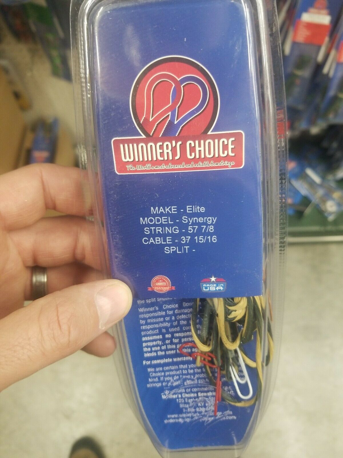 Winners Choice String & Cable for Elite Synergy
