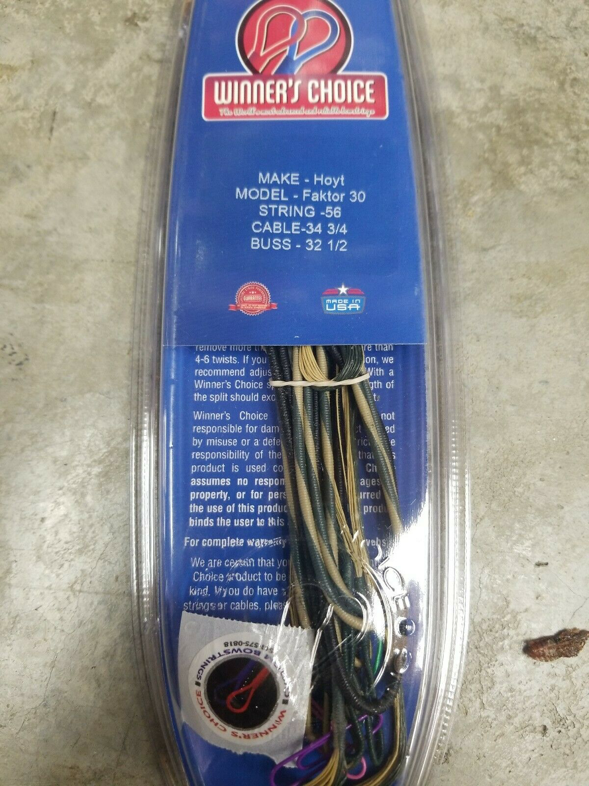 Winners Choice String & Cable Set - Thumbnail 4