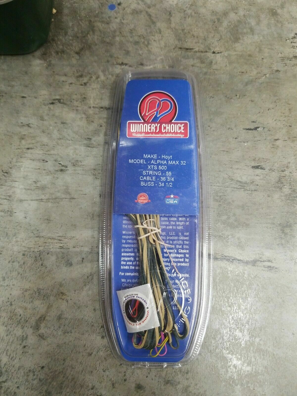 Winners Choice String & Cable for hoyt alpha max 55 36 3-4 34 1-2