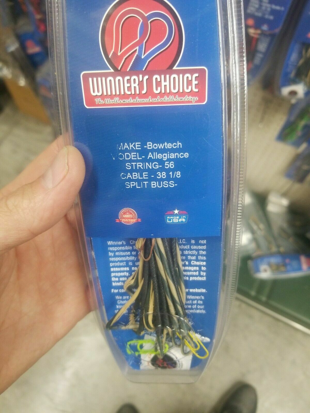 Winners Choice String & Cable for Bowtech Allegiance