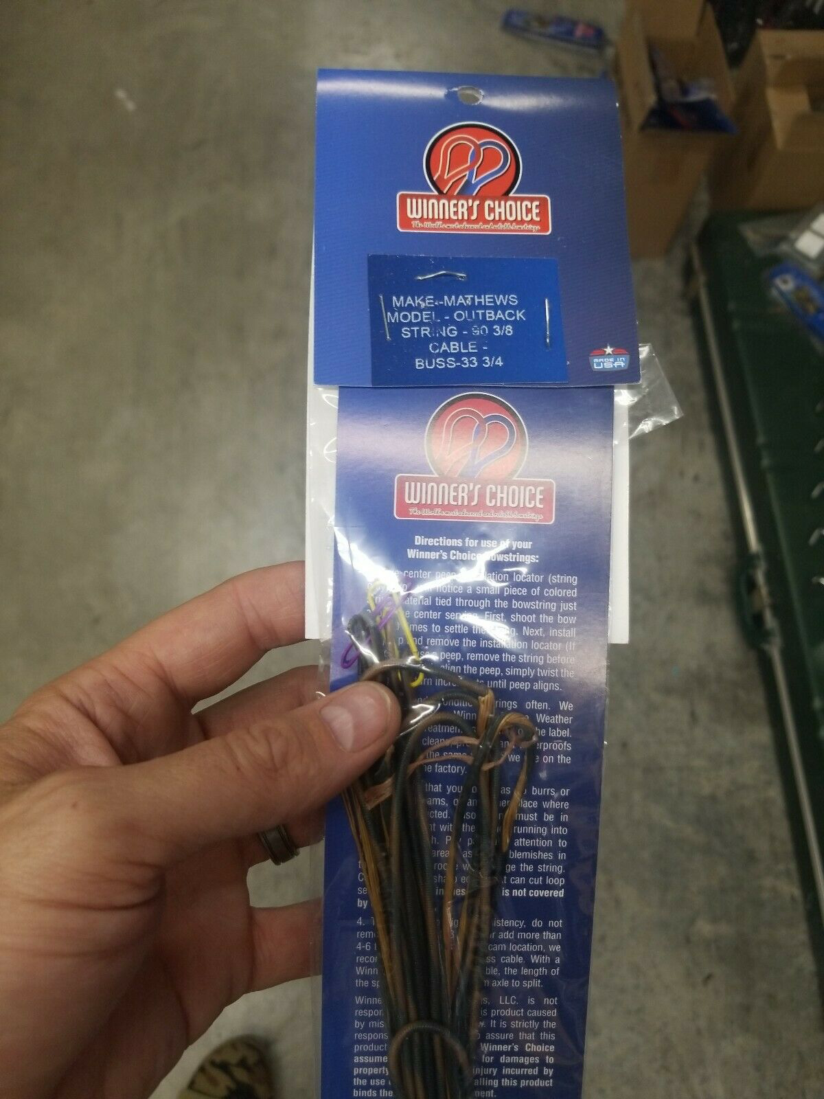 Winners Choice String & Cable Set - Thumbnail 2
