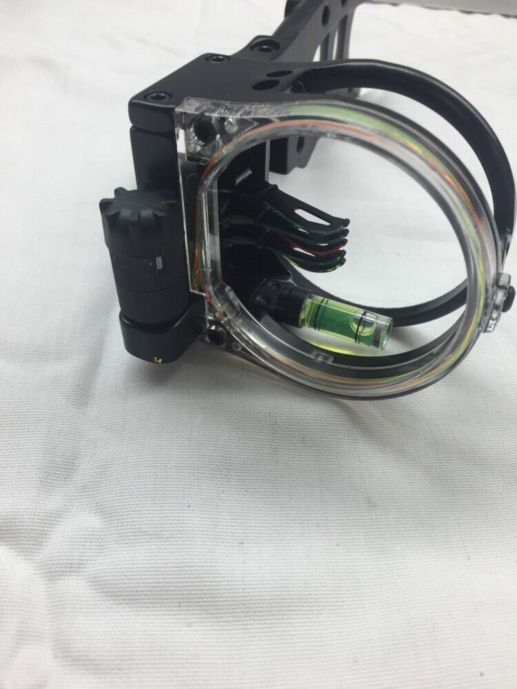 New Trophy Ridge Hit-Man 5 Pin RH or LH Archery Bow Sight Model# AS203