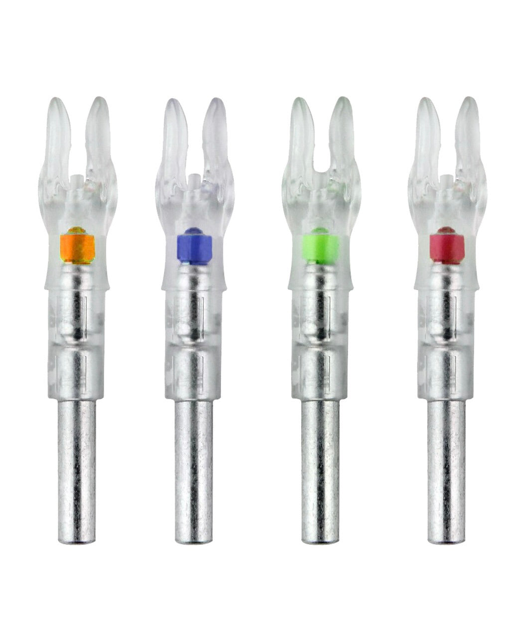 Lot 3 Encoches LED Diamètre 7.6 Mm ZSHJG 3Pcs Encoche De La Flèche En Lumineuse éclairage LED Lighted Chasse Tir à L'arc Nuit