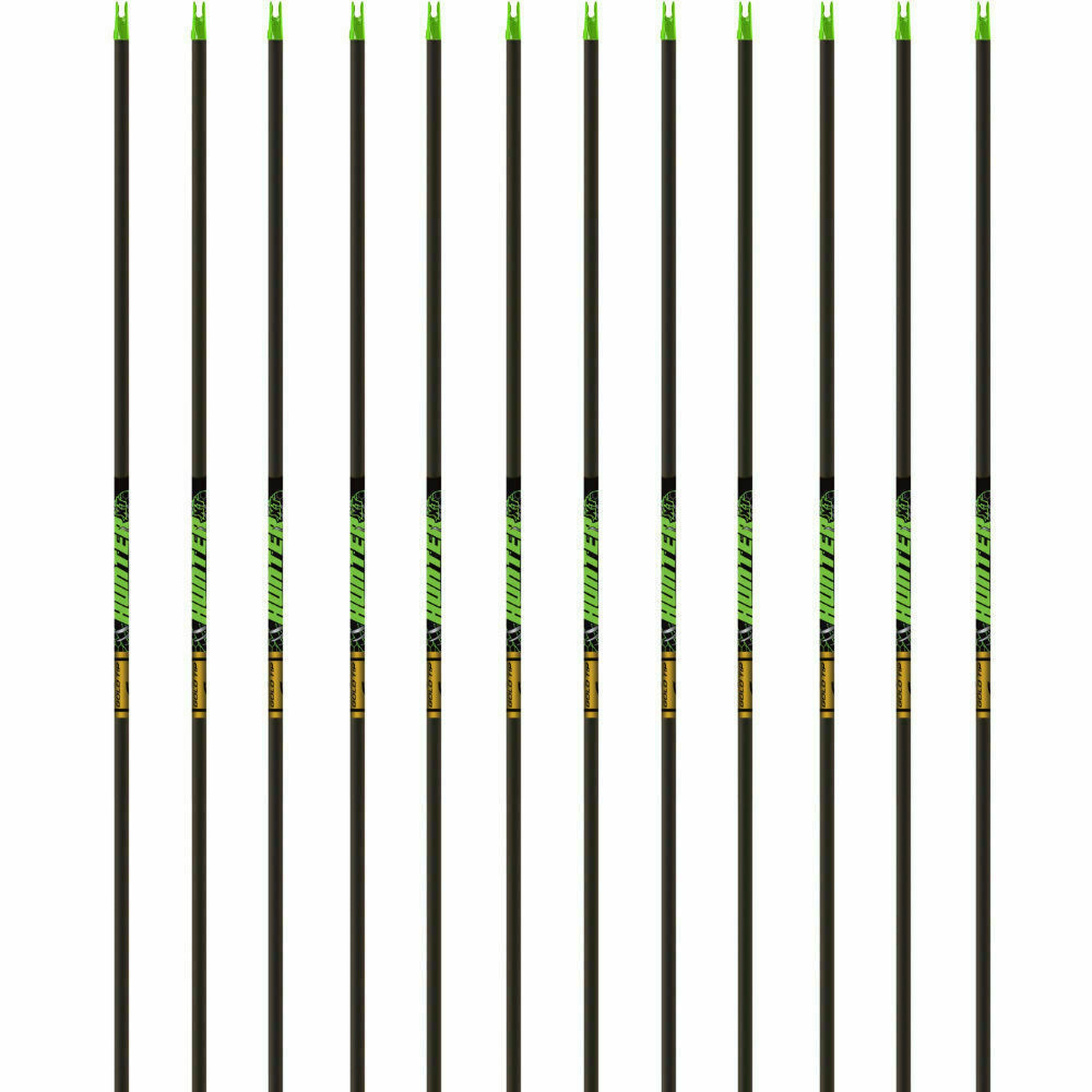Gold Tip HUNTER, HUNTER XT & HUNTER PRO Arrow Shafts (12x)