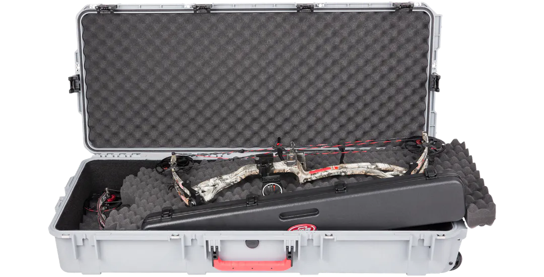 SKB PRO iSERIES Double Bow/Rifle Case (Custom Podium Archery Green)