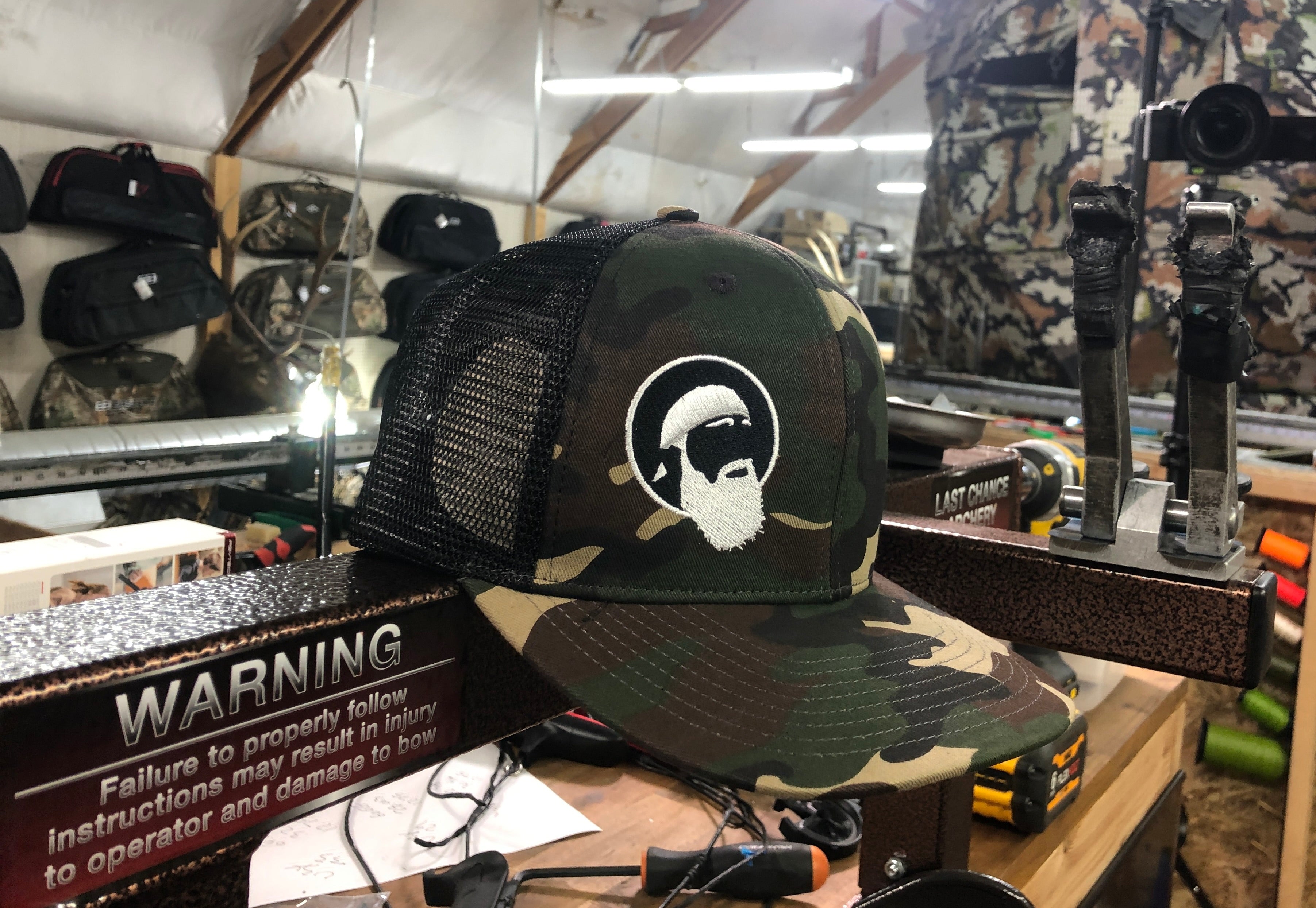 MFJJ Branded Bills!! Slightly Curved Trucker Hat (One Size Fits All) (Multiple Colors)