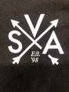 SVA SPOKANE VALLEY ARCHERY Royal Crossed-Arrows Short Sleeve T-Shirt