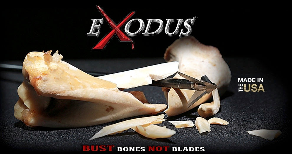 QAD EXODUS Full & Swept Blade (100 & 125 Grain) Broadheads