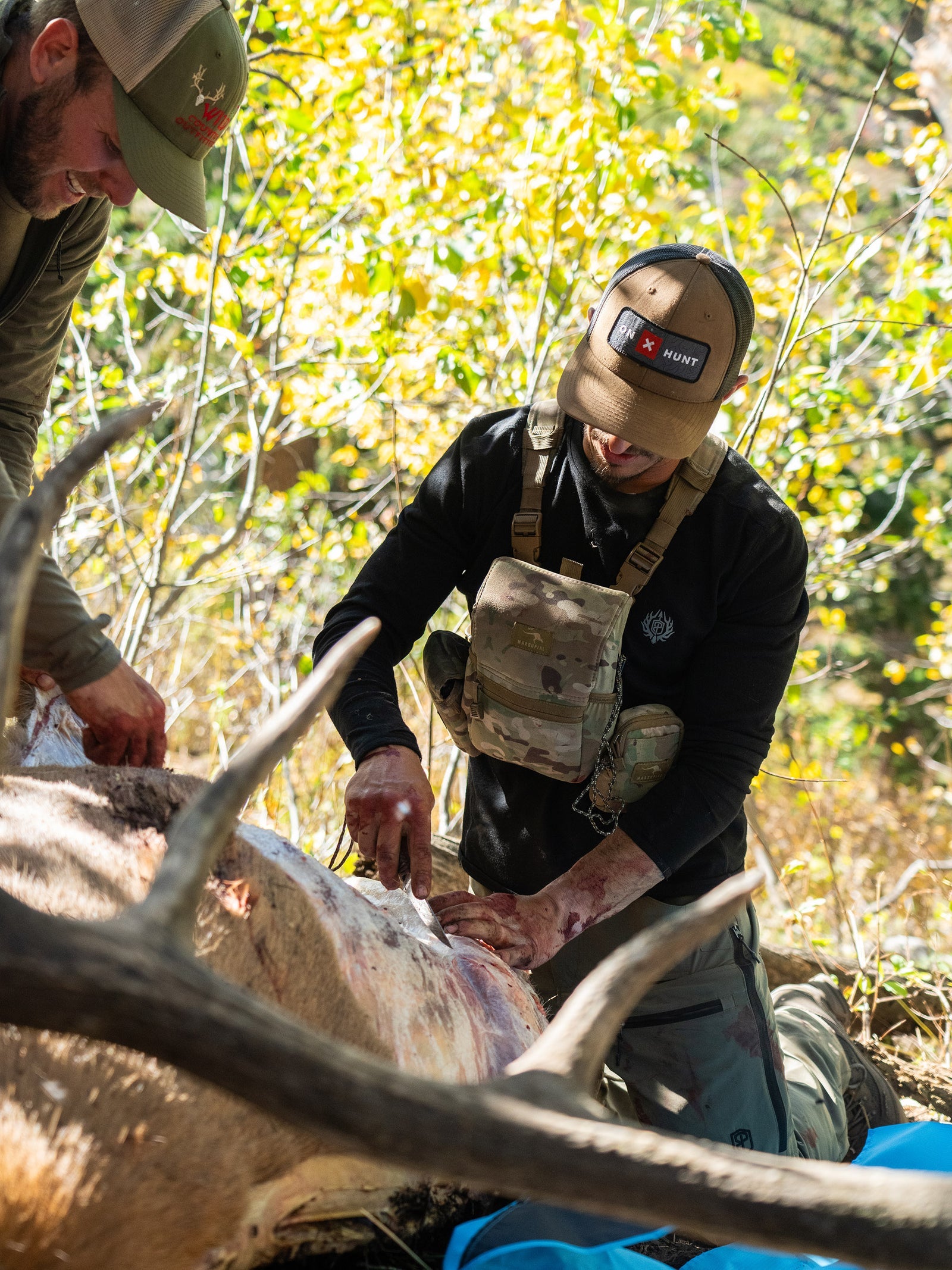 Hands-on instruction at Elk Immersion